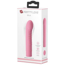 Pretty Love Vibromasseur Mick Pretty Love 10 x 2.7 cm Rose